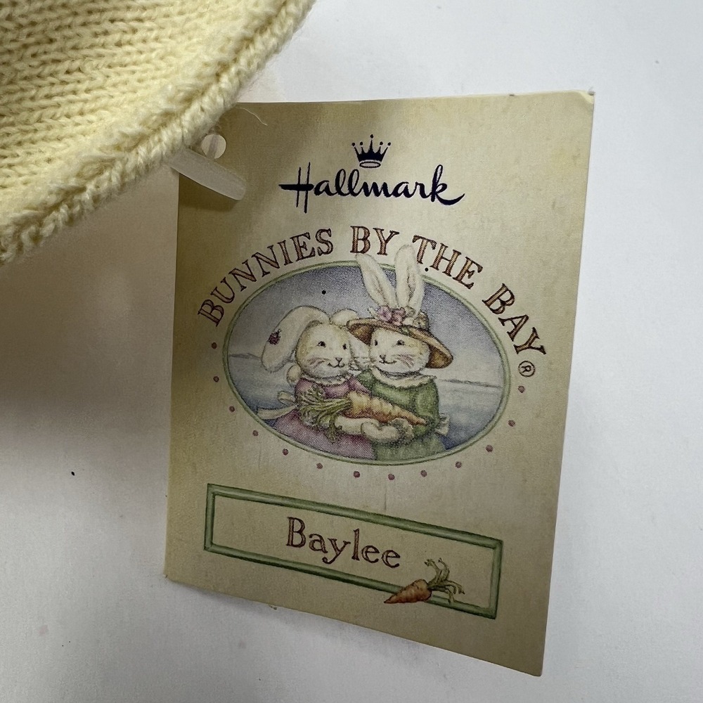 Bunnies By The Bay Baylee Rabbit Bunny Plush 11" Stuffed Animal Hallmark Toy - Picture 15 of 15
